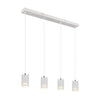 Suspension Korben blanche mat