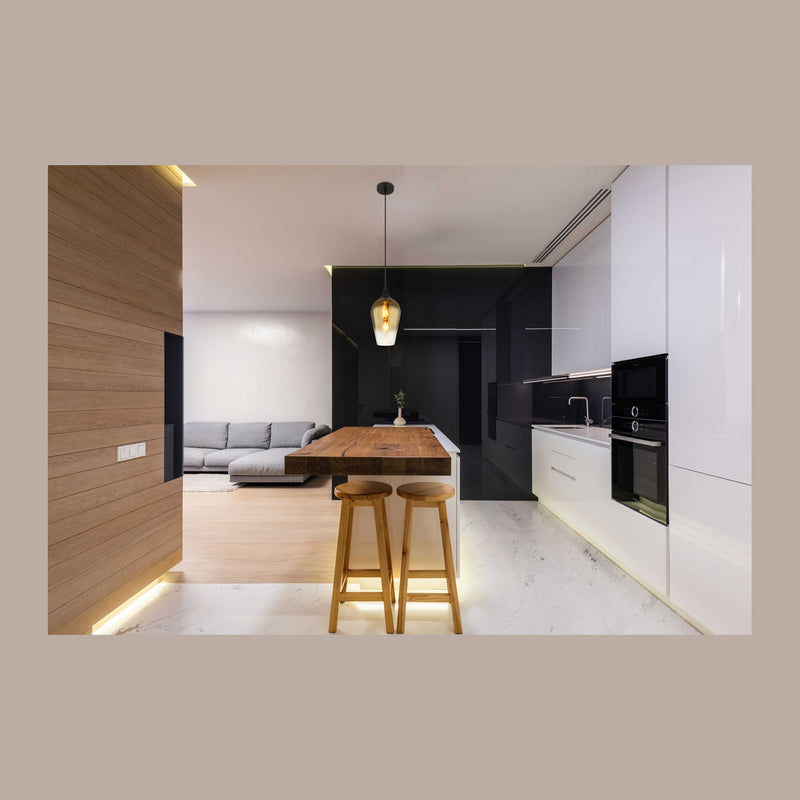 Suspension Lavus noire mat (15552H2)