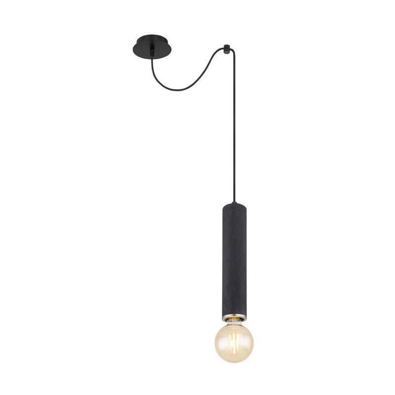 Suspension Marion noire mat