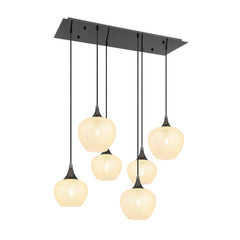 Suspension Maxy noire et chromée (15548-6HK)