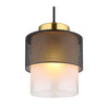 Suspension Olga noire mat (15709H)