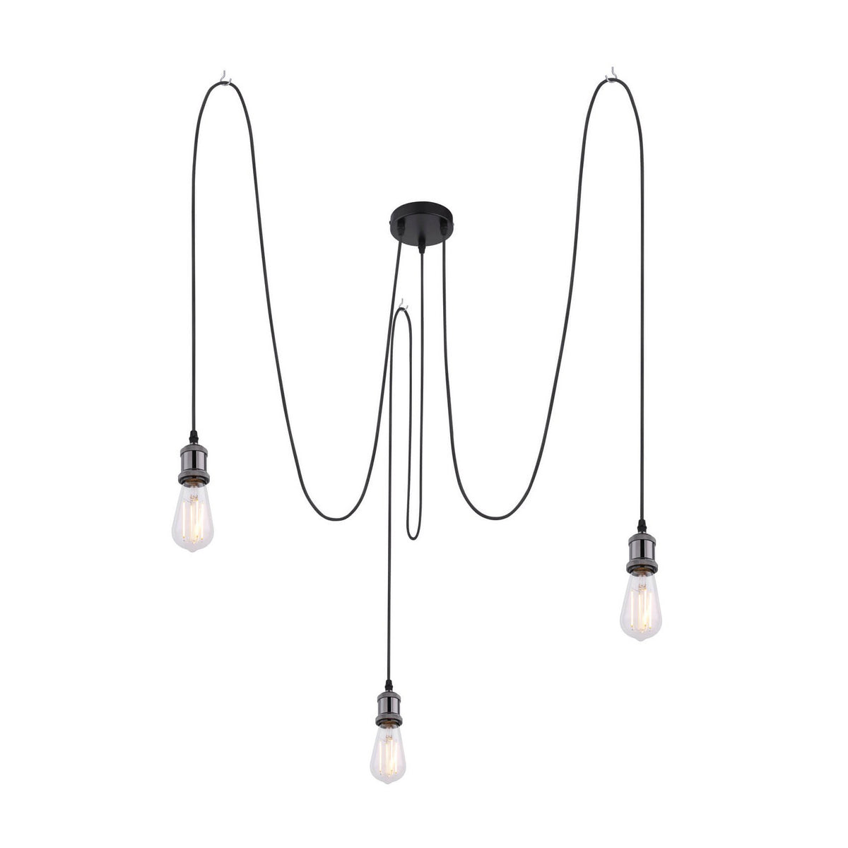 Suspension Oliver noire