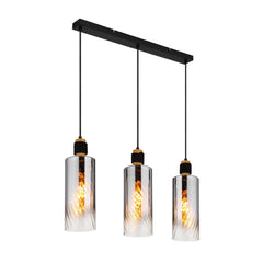 Suspension Osborne noire mat (15777-3H)