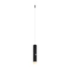 Suspension Pelo noire mat