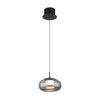 Suspension Quintara noire mat (15744H)