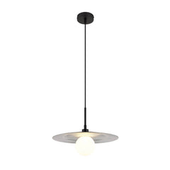 Suspension Riga noire mat, H 120 cm (15637)