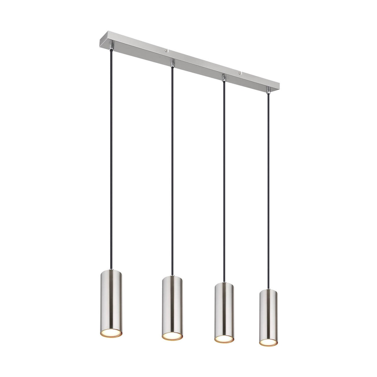 Suspension Robby nickel satiné (57911-4H)