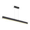 Suspension Verena noire mat