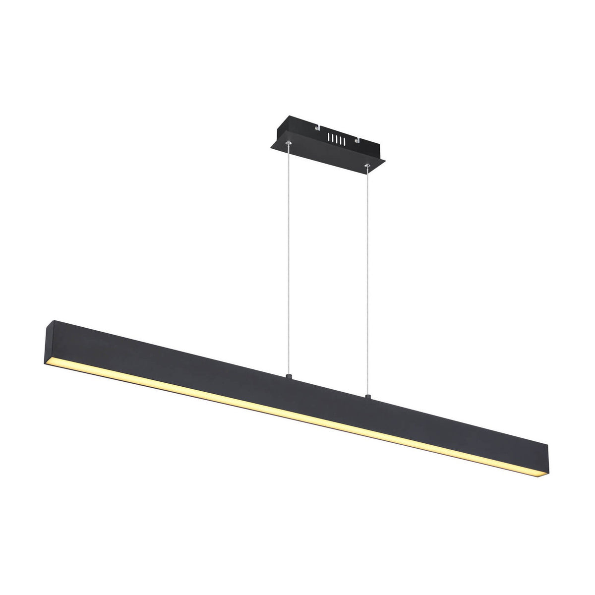 Suspension Verena noire mat