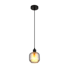 Suspension Xia noire mat