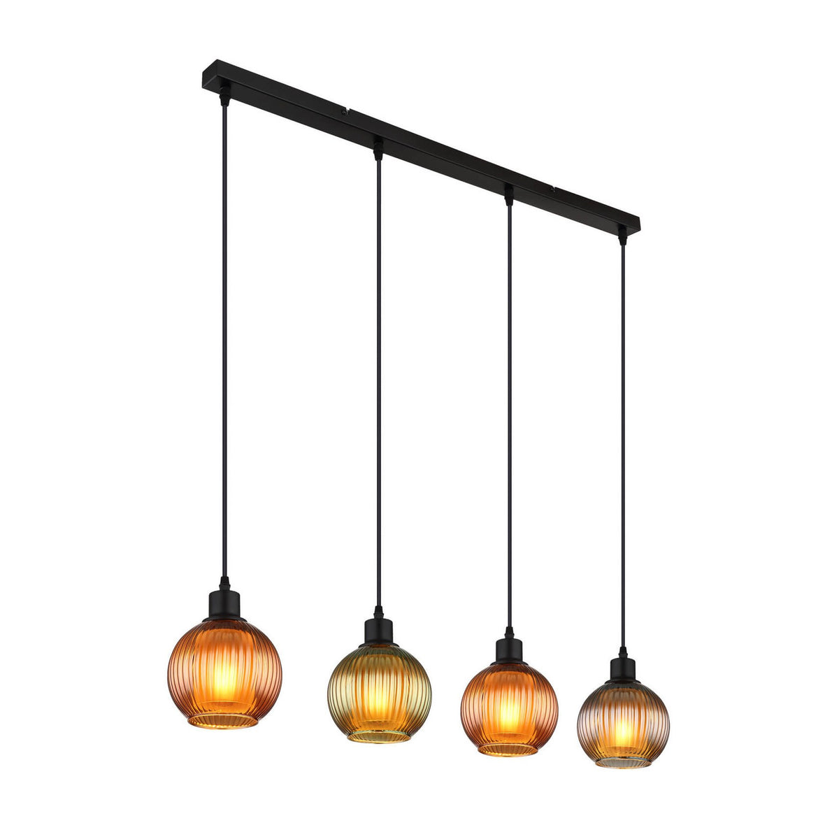 Suspension Zumba noire mat (15638-4)