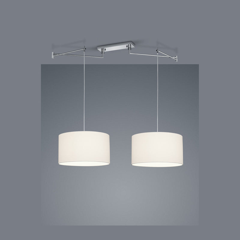 Suspension Certo 2 lumières chromée (26/1847.04/9290)