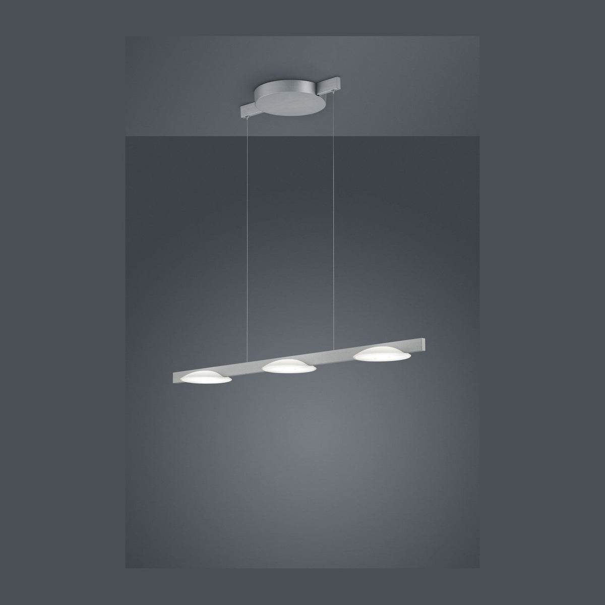 Suspension Pole nickel, L 100,5 cm