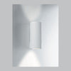 Applique murale Banjie blanche, plâtre, H 16 cm