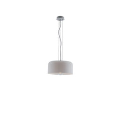 Suspension Gibus blanche, verre