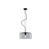 Suspension Gibus fumée et grise (I-GIBUS-S35-GR)