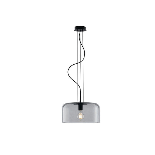 Suspension Gibus fumée et grise (I-GIBUS-S35-GR)