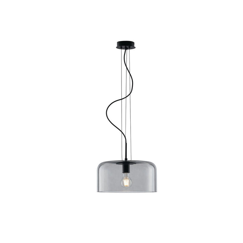 Suspension Gibus fumée et grise (I-GIBUS-S35-GR)