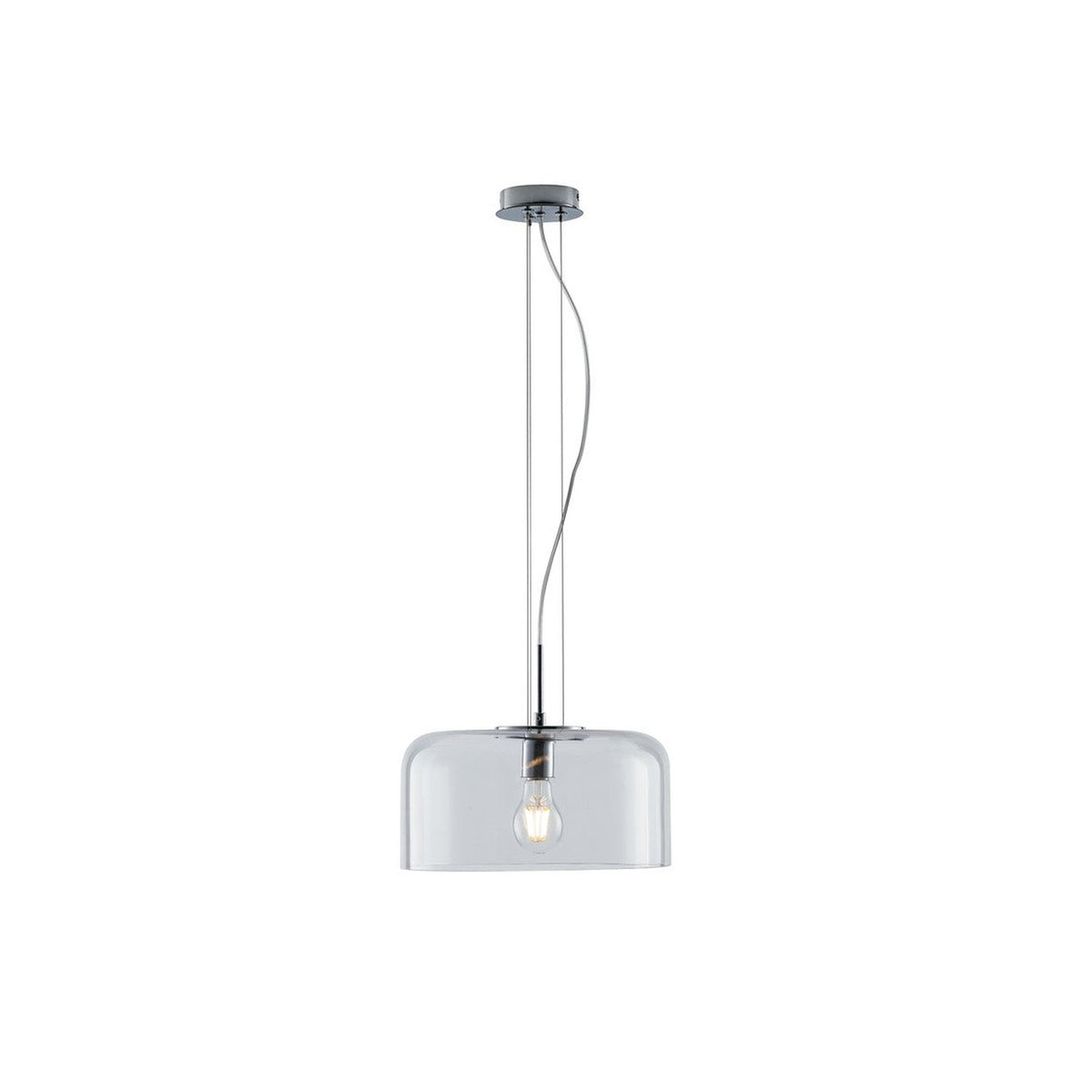 Suspension Gibus, verre