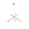 Suspension Shanghai blanche, H 160 cm (SHANGHAI-S8C-BCO)