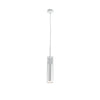 Suspension Taboo chromée, verre