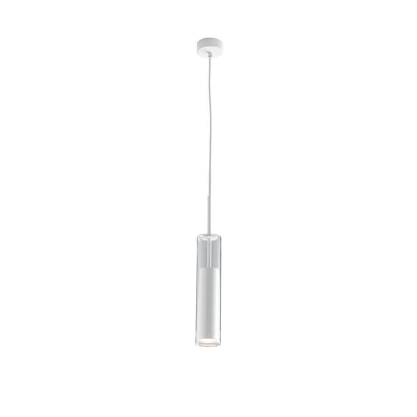 Suspension Taboo chromée, verre