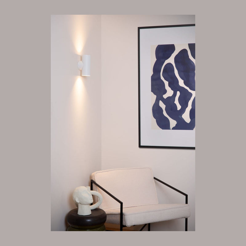 Applique murale Bondi 2 lumières blanche