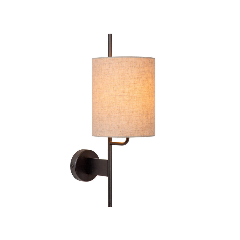 Applique murale Magic noire, lin, H 50 cm