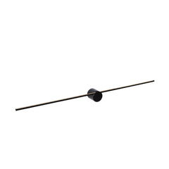 Applique murale Mizar noire, L 90 cm