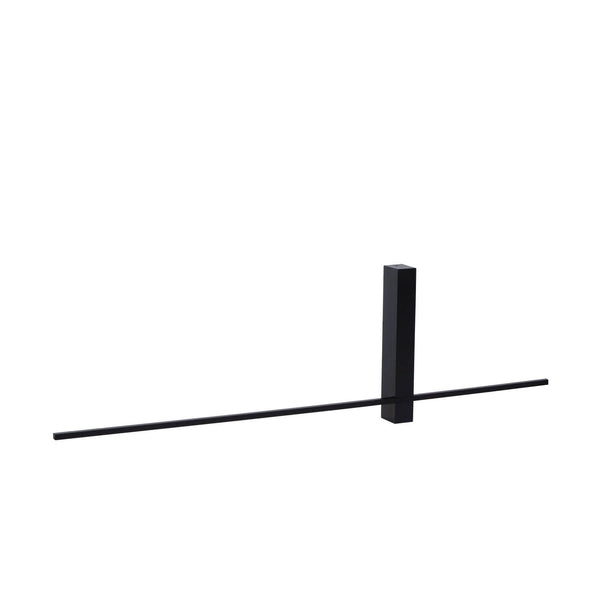 Applique murale Segin noire, L 60 cm