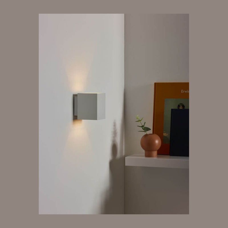 Applique murale Xera blanche, H 10 cm (23253/01/31)