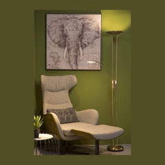 Lampadaire Champion bronze