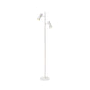 Lampadaire Clubs 2 lumières blanc