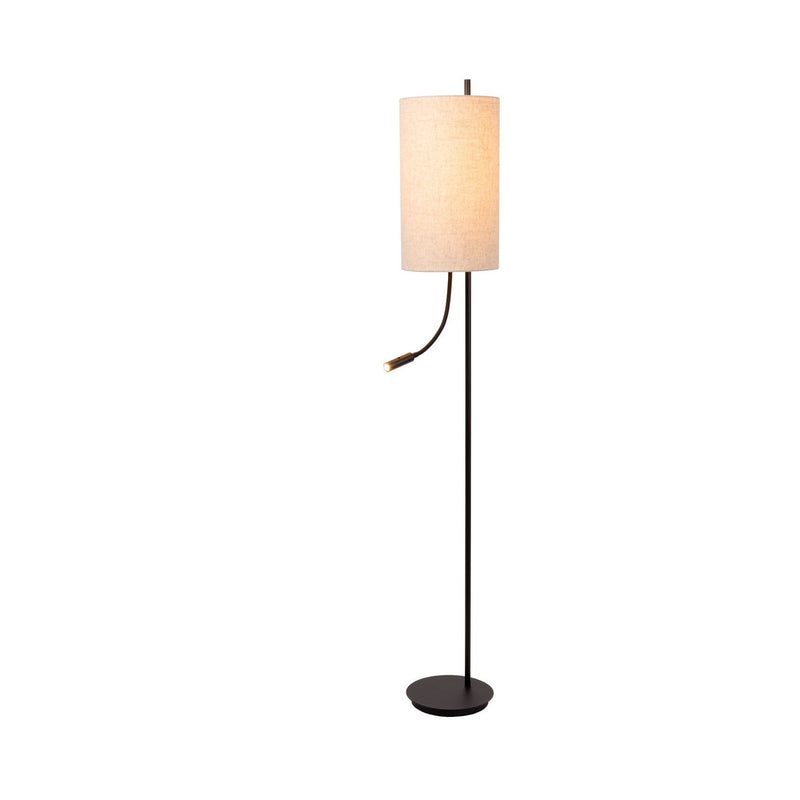 Lampadaire Magic noir, lin (68711/82/30)