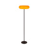 Lampadaire Sentino 3 lumières orange, verre