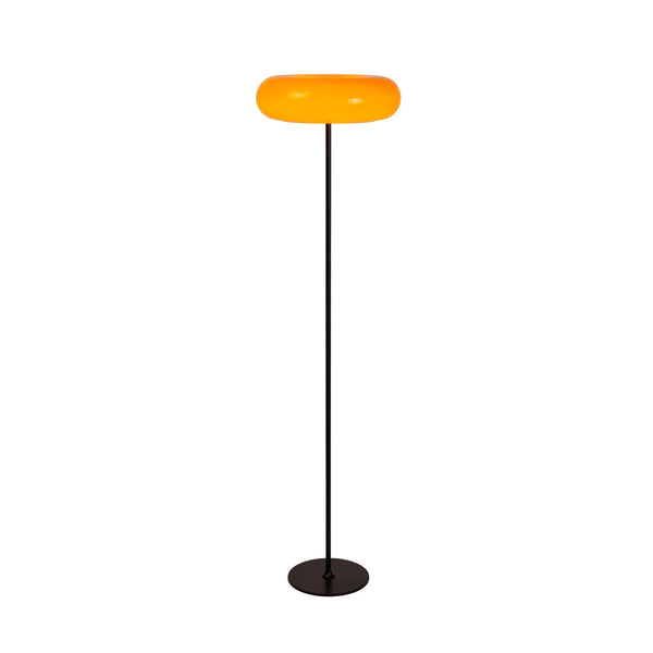 Lampadaire Sentino 3 lumières orange, verre