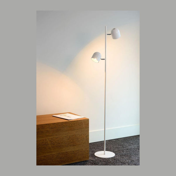 Lampadaire Skanska blanc