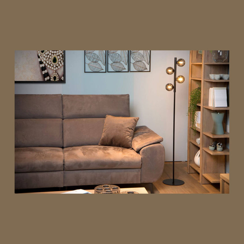 Lampadaire salon | Tycho Noir