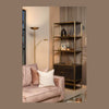 Lampadaire salon | Zenith Doré