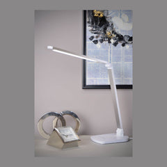 Lampe de bureau Vario blanche