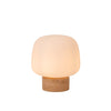 Lampe à poser Anston opale, verre