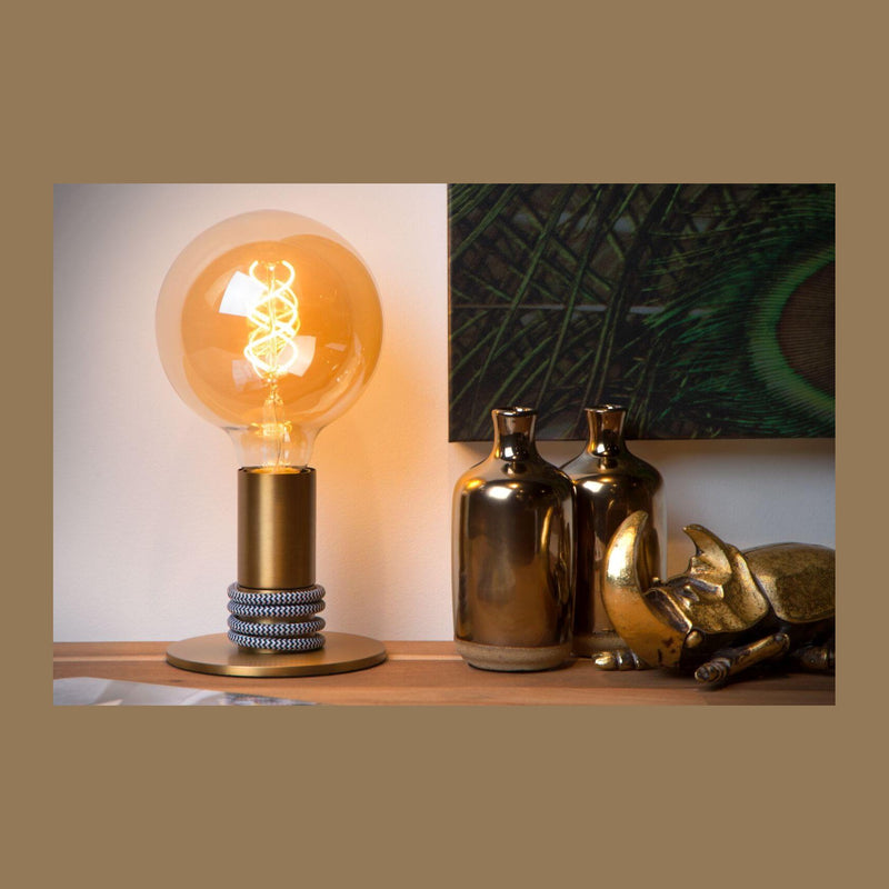 Lampe à poser Marit dorée mat