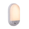 Applique extérieure Hups IR blanche, H 21,2 cm