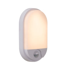 Applique extérieure Hups IR blanche, H 21,2 cm
