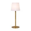 Lampe extérieure Tyon dorée mat et opale (13816/02/02)