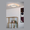 Plafonnier Axelle blanc, L 39,4 cm