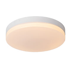 Plafonnier Biskit blanc, Ø 40 cm