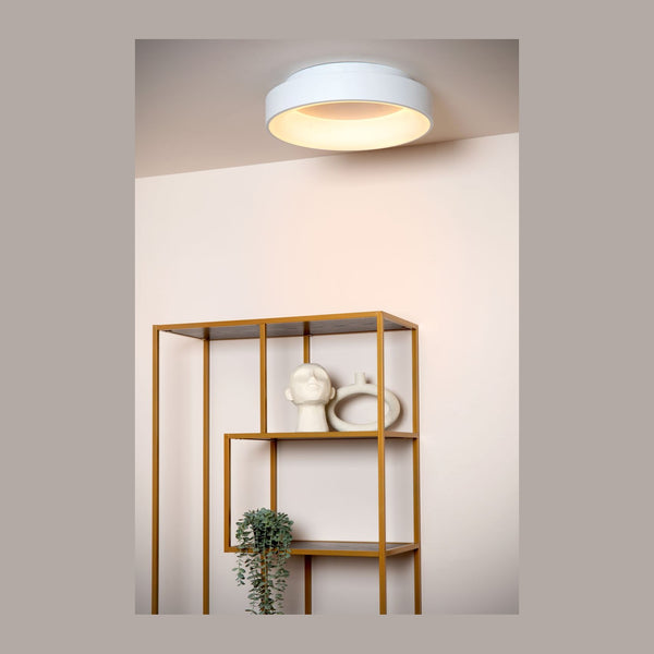 Plafonnier Mirage blanc, Ø 45 cm