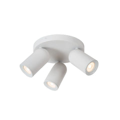 Plafonnier Punch 3 lumières blanc