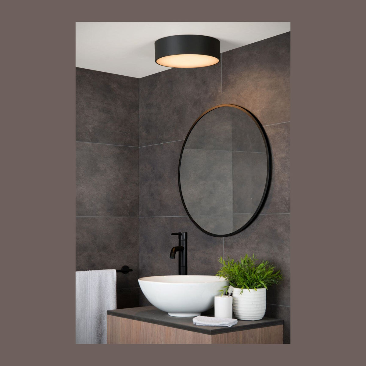 Plafonnier Roxane anthracite